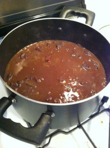 black bean chili